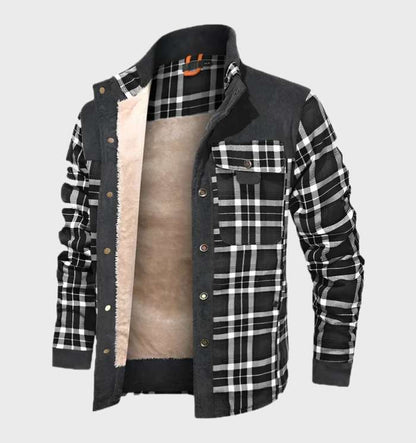 Veste Flanelle Douceur - Chaleur et Élégance Intemporelle - Rynova