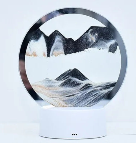 SableZen – Lampe à Sable Relaxante pour Décompression et Ambiance Rynova