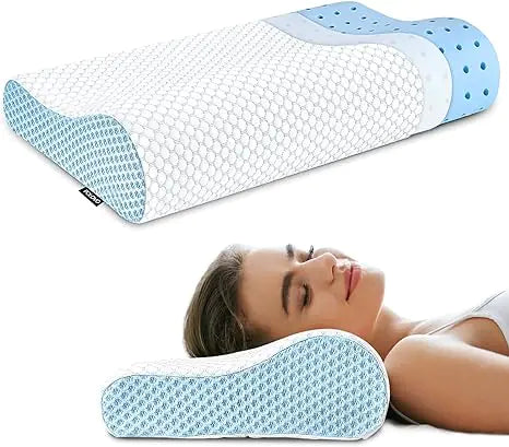 NeckEase - Coussin de soutien orthopédique pour soulagement du cou - Rynova