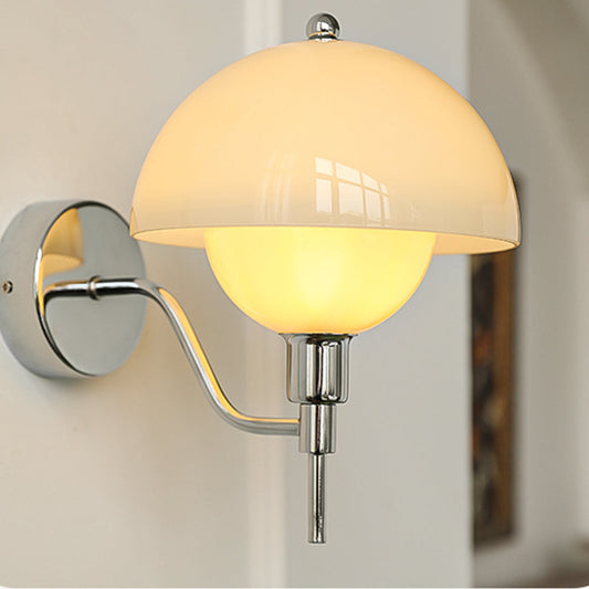 Lampe Murale Lumière de Champignon Crème – Élégance Enchantée pour Votre Décor Intérieur - Rynova