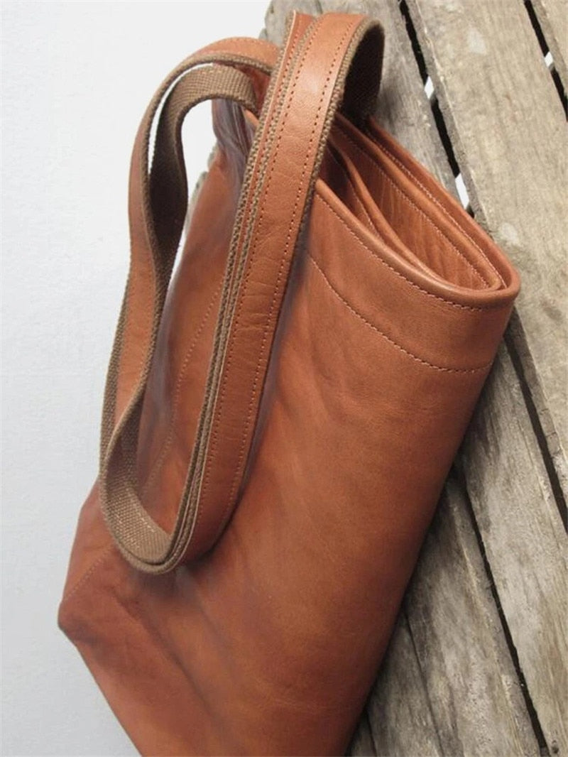 LuxeVegan - Sac à main élégant en cuir PU, durable et spacieux - Rynova