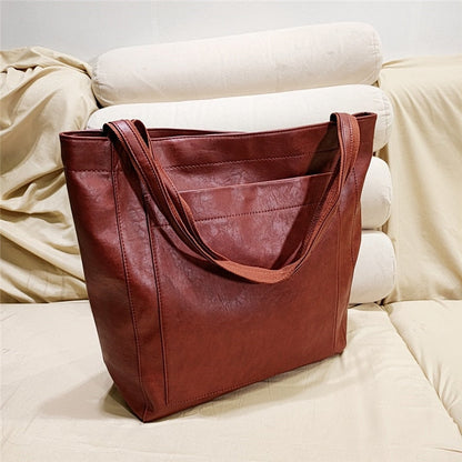 LuxeVegan - Sac à main élégant en cuir PU, durable et spacieux - Rynova