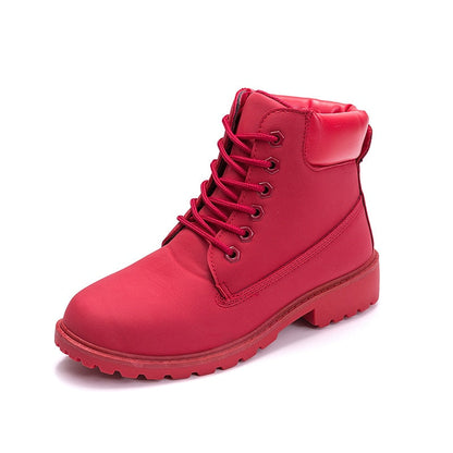 LuxeFéminin - Bottes d'hiver roses confortables avec isolation thermique - Rynova