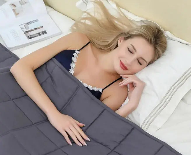 DouxSommeil - Couverture Lestée Apaisante et Relaxante - Rynova