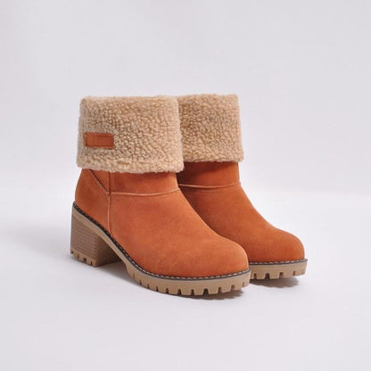 FroidConfort - Bottes d'Hiver Chaudes et Confortables pour Femme - Rynova