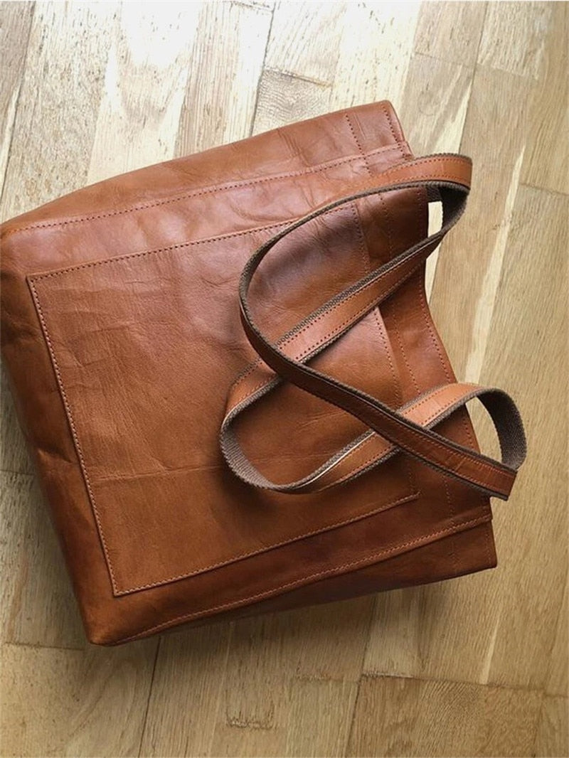 LuxeVegan - Sac à main élégant en cuir PU, durable et spacieux - Rynova