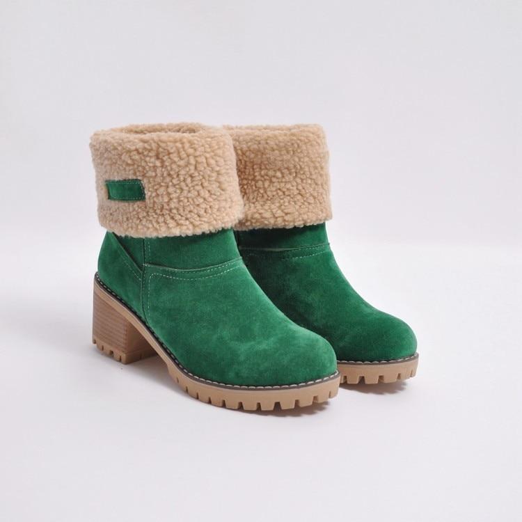 FroidConfort - Bottes d'Hiver Chaudes et Confortables pour Femme - Rynova