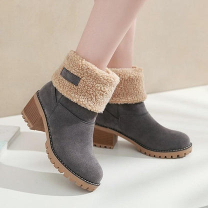 FroidConfort - Bottes d'Hiver Chaudes et Confortables pour Femme - Rynova