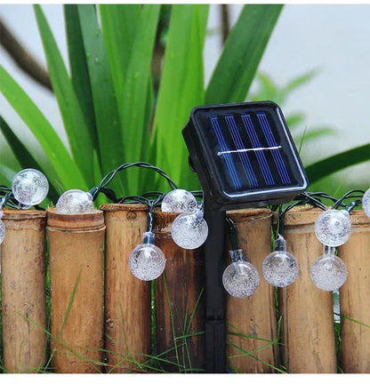 LumiCéleste - Guirlandes lumineuses solaires étanches - Rynova