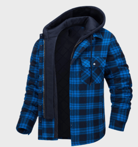 PlaidFroid – Manteau Chaud à Carreaux pour Homme - Rynova