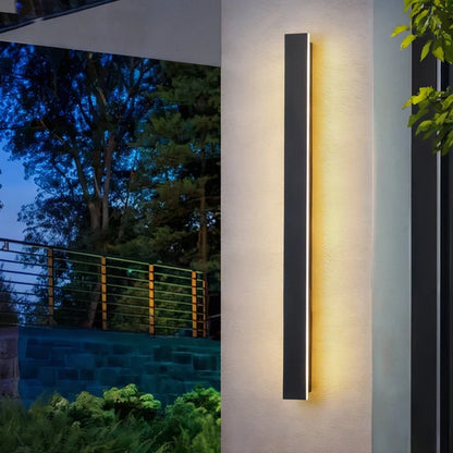 LUMIGARDEN - Aplique de pared exterior LED impermeable IP65 de gran formato para jardín y terraza
