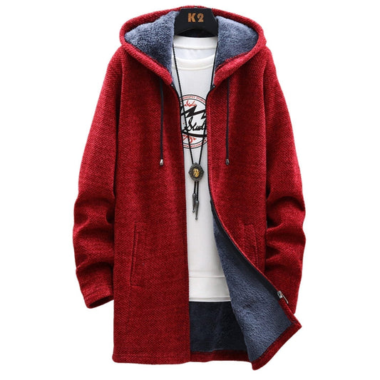 MilaStyle - Veste à capuche rouge tendance pour un look moderne - Rynova