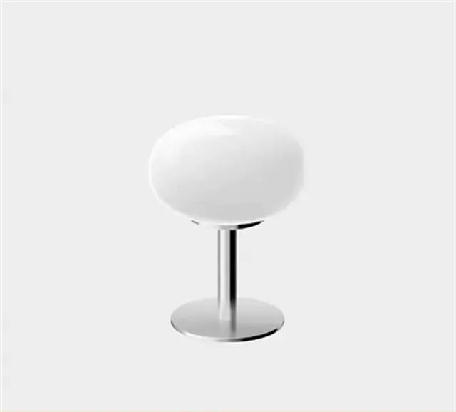 LumiPop - Lampe en Verre Design Lollypop Crème Rynova