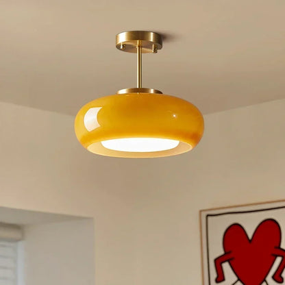 CristalLumi – Lampes suspendues LED en verre élégantes et modernes - Rynova