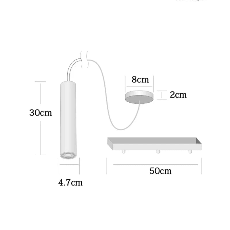 ÉclatLumière - Suspension Lumineuse Élégante - Rynova