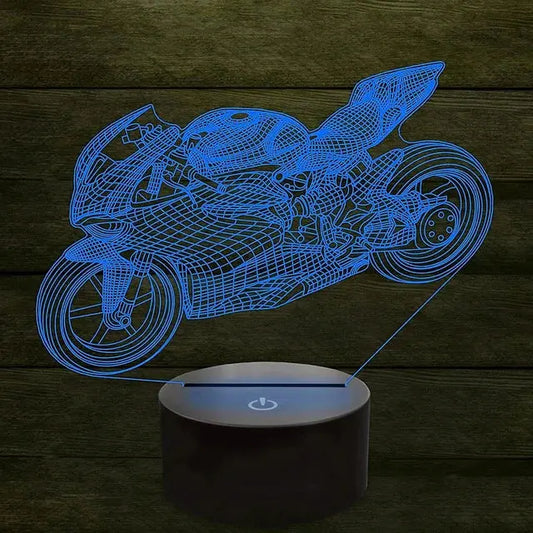 MotoGlow - Lampe de nuit pour moto - Rynova