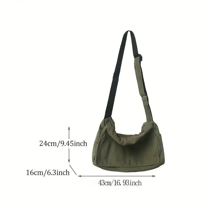 Sac à Bandoulière Élégance Vintage – Sac Fourre-Tout en Toile pour Femmes - Rynova