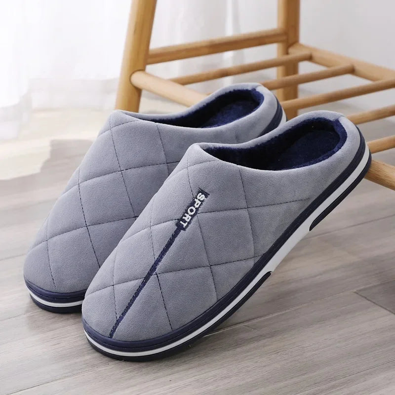 Chaussons Spacieux - Confort Douillet pour Grandes Tailles - Rynova