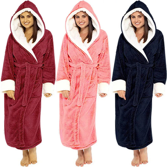 DouceurChic – Robe de Bain en Peluche Allongée - Rynova