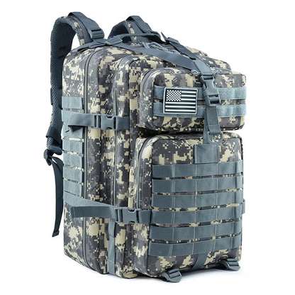 TacticalPro – Sac à Dos Tactique Homme 30L/45L pour Randonnée, Survie et Chasse - Rynova