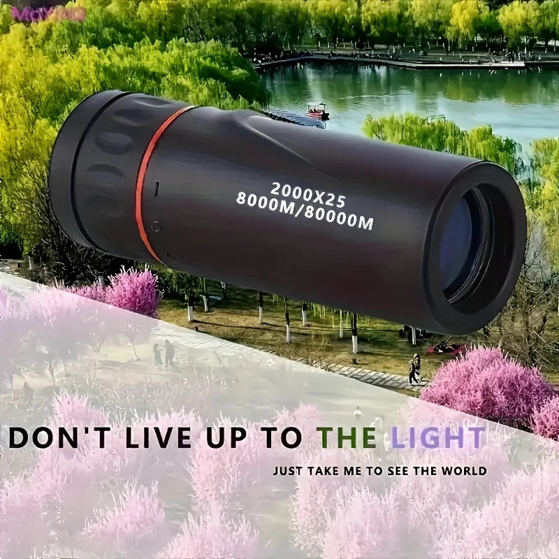 VisionXplore – Télescope Monoculaire Compact 8X HD pour la Chasse, Voyage, Concerts et Pêche - Rynova