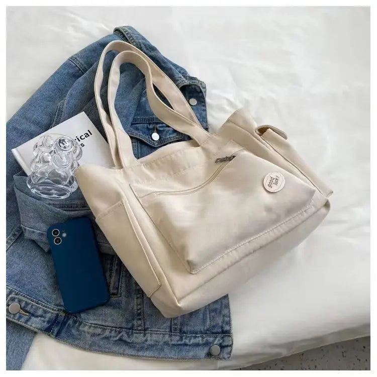 Sac Tote Allure - Grand Sac en Toile pour Femme, Mode et Capacité Étendue - Rynova