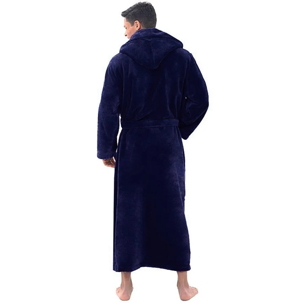 ChaudCocoon – Robe de Chambre Douillette à Capuche pour Homme - Rynova