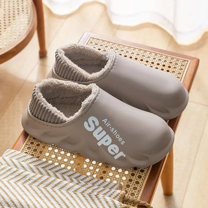 ChaleurCoton - Chaussons en Coton Confortables pour l'Hiver - Rynova