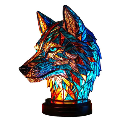 LumiFaune - Lampe 3D en Verre Animal Décoratif - Rynova