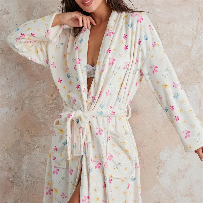 BlossomWrap – Robe d'intérieur chaleureuse - Rynova