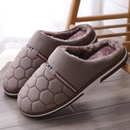 Chaussons Spacieux - Confort Douillet pour Grandes Tailles - Rynova