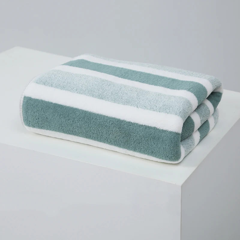 ÉpongeLux - Serviette de Bain Épaissie Ultra-Absorbante