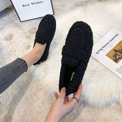 LuxeConfort - Chaussons orthopédiques élégants noirs pour femmes - Rynova