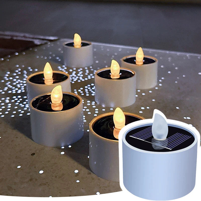 AmbianceFlicker - Bougies solaires pour décorations extérieures - Rynova