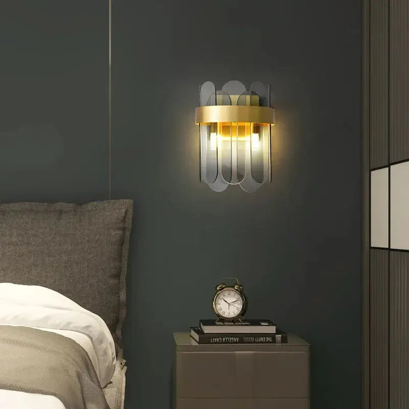 LuxCristal – Applique Murale LED en Cristal Nordique - Rynova