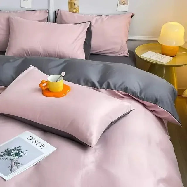 NestÉlégant - Housse de Couette Réversible avec Style Scandinave - Rynova