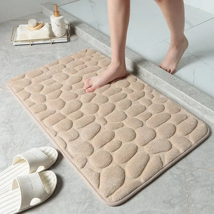 Tapis Mémoire Nuage - Tapis Antidérapant de Salle de Bain en Mousse à Mémoire - Rynova