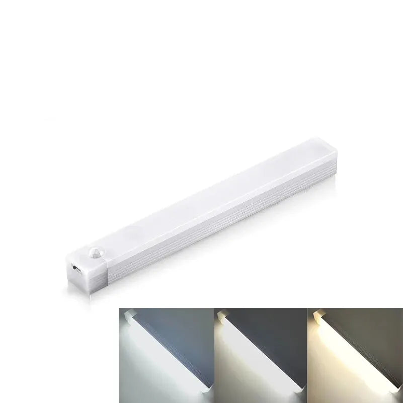 LumiBar – Lampe LED Rechargeable avec Détecteur de Mouvement et Luminosité Ajustable