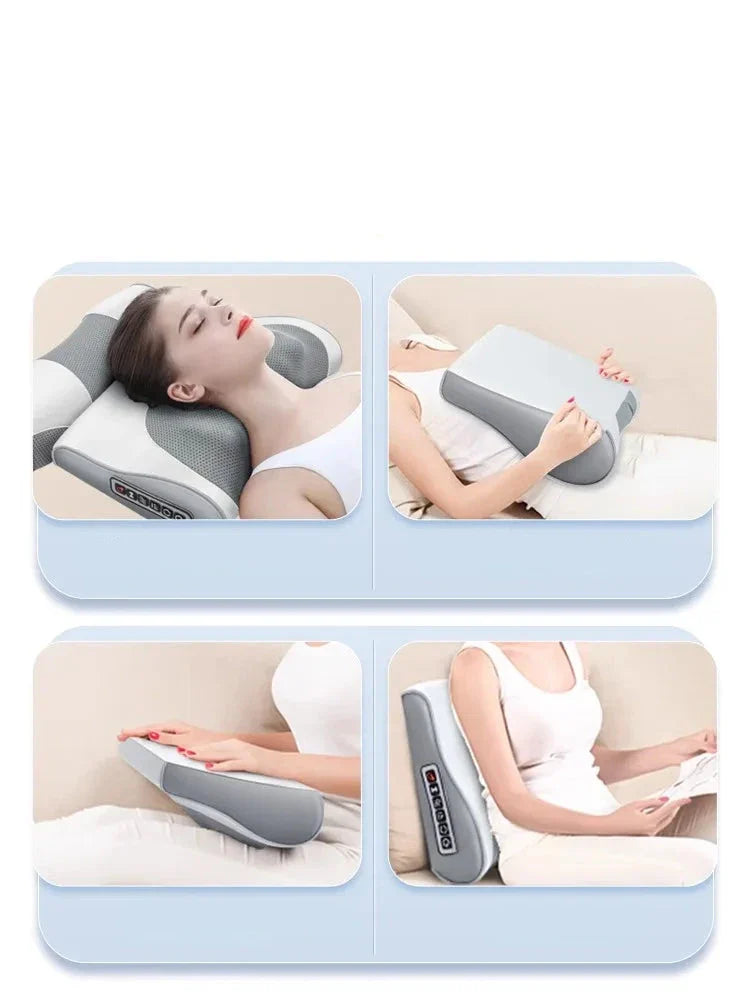 RelaxMax - Coussin Chauffant Multifonctionnel avec Massage - Rynova