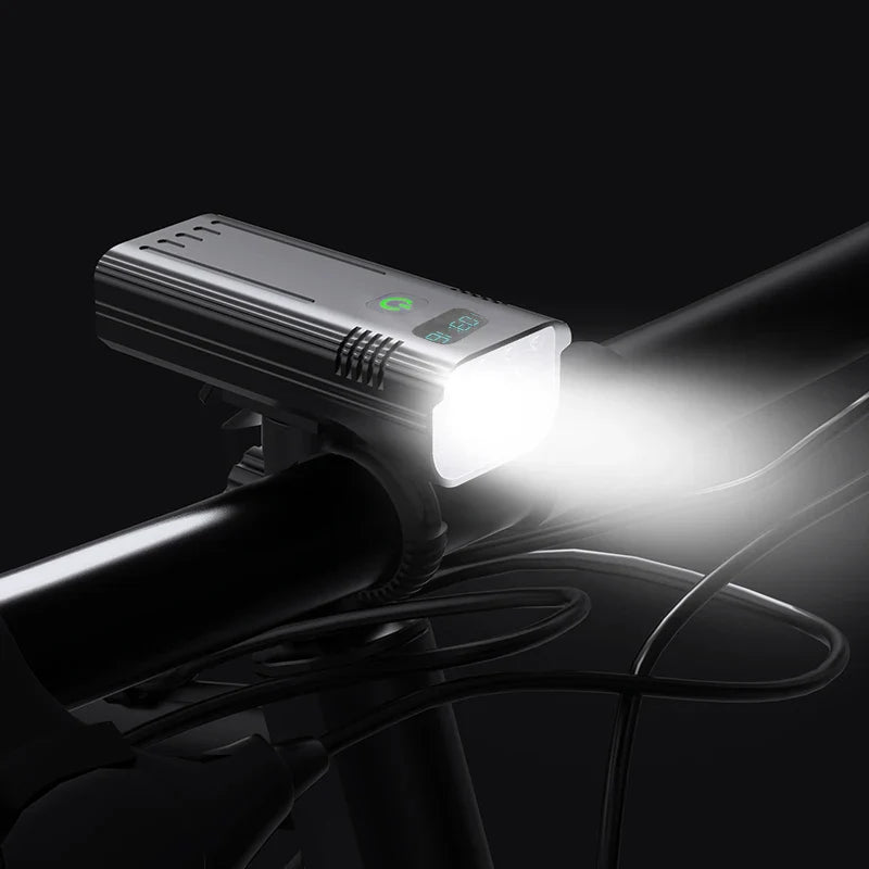 LumiCyclo – Lampe Vélo LED 5000LM Rechargeable avec 3 Supports - Rynova