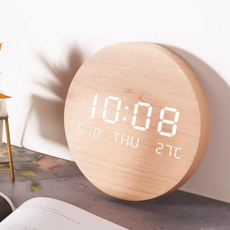 NaturelHeure - Horloge en Bois Moderne pour Intérieurs Épurés - Rynova