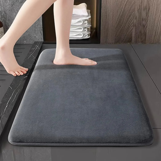 Tapis ÉpongeMax – Tapis de Bain Super Absorbant et Antidérapant en Velours de Corail - Rynova