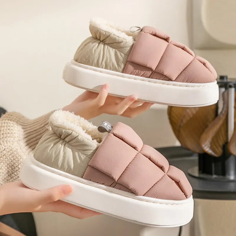 Luxe Froid - Chaussures d'hiver roses Clara pour un confort stylé - Rynova