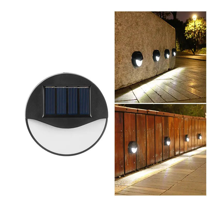 EcoGlow - Lumières de jardin solaires LED étanches, rondes et carrées - Rynova