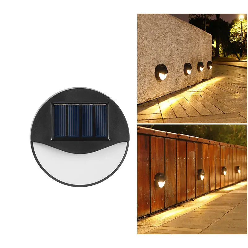 EcoGlow - Lumières de jardin solaires LED étanches, rondes et carrées - Rynova