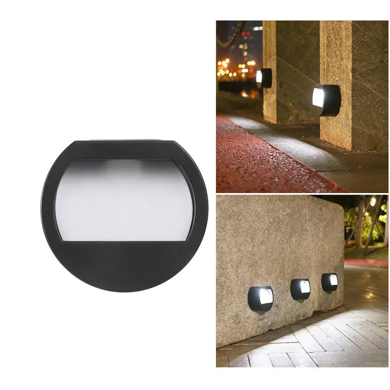 EcoGlow - Lumières de jardin solaires LED étanches, rondes et carrées - Rynova