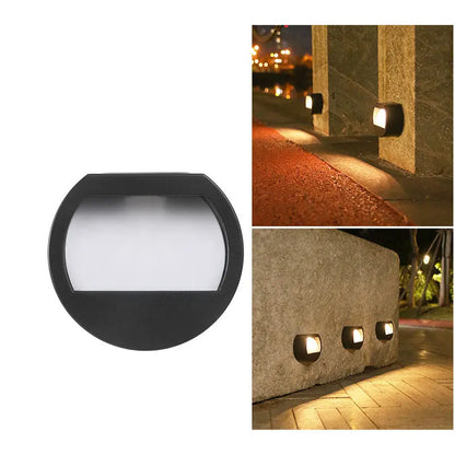 EcoGlow - Lumières de jardin solaires LED étanches, rondes et carrées - Rynova