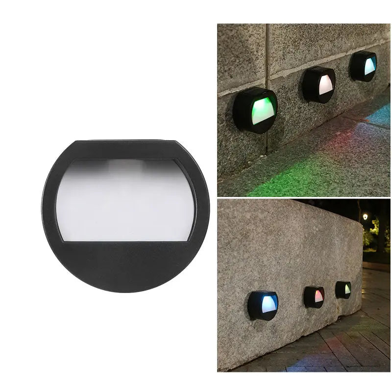 EcoGlow - Lumières de jardin solaires LED étanches, rondes et carrées - Rynova