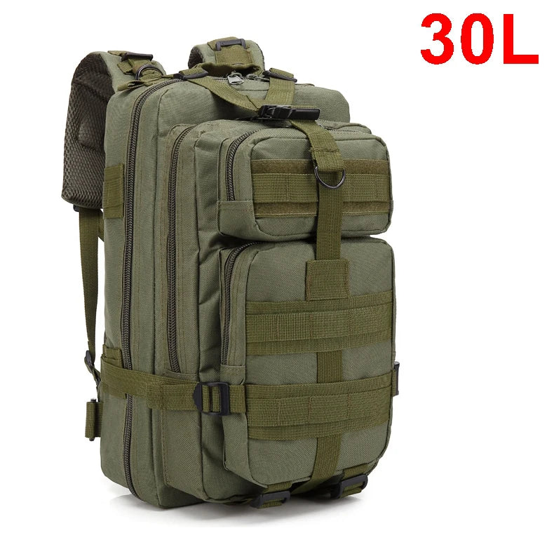 TacticalPro – Sac à Dos Tactique Homme 30L/45L pour Randonnée, Survie et Chasse - Rynova