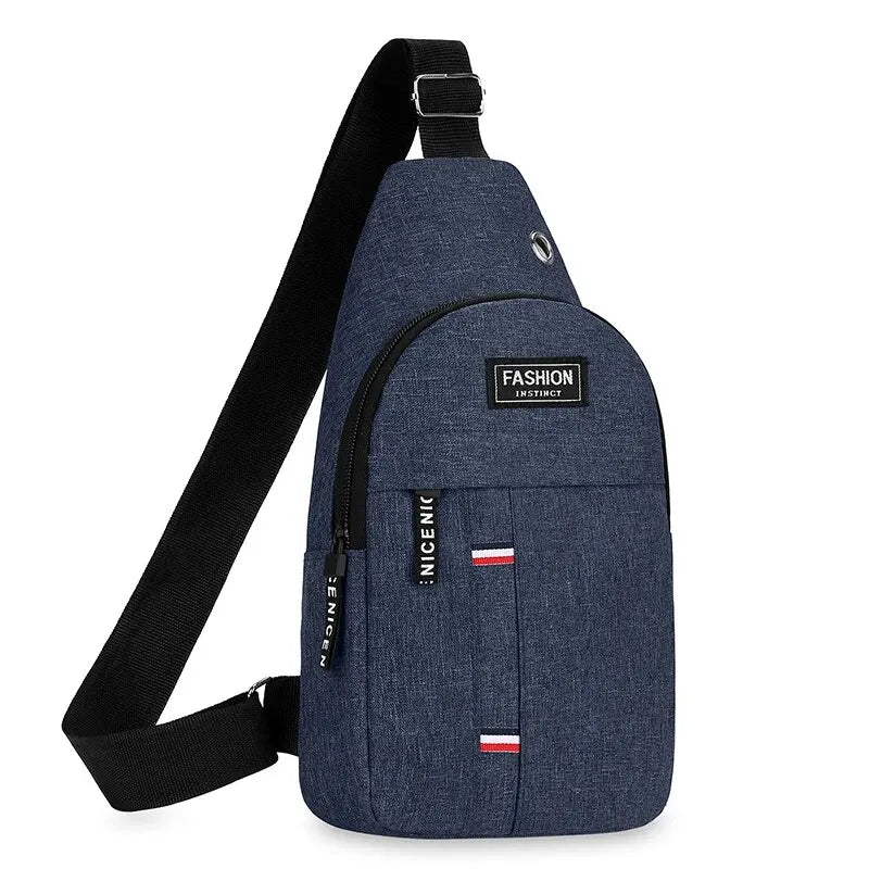 Sacoche Crossbody Homme – Sac de Poitrine à Grande Capacité pour Sports et Loisirs en Extérieur - Rynova